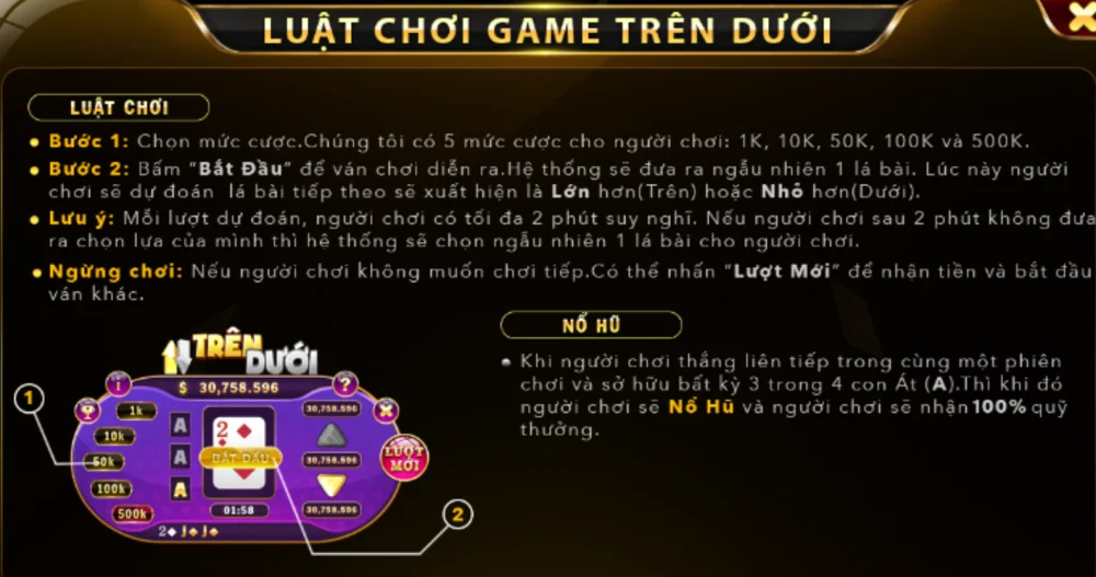 Chỉ Số Tỷ Lệ Thưởng Và Các Mốc Xác Suất Chi Tiết