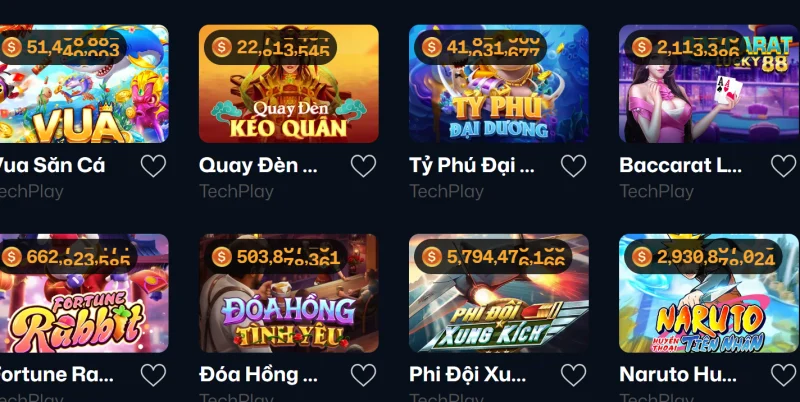 Danh Mục Trò Chơi Đa Dạng Đáp Ứng Mọi Nhu Cầu