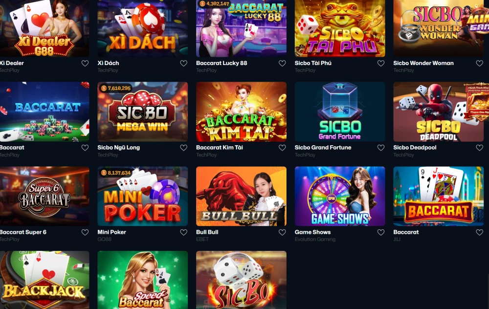 Khám Phá Công Nghệ Mô Phỏng Đỉnh Cao Tại Table Game VaoBet