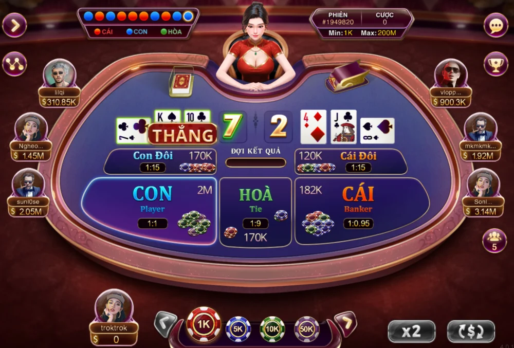 Khám Phá Điểm Khác Biệt Của Baccarat Kim Tài VaoBet