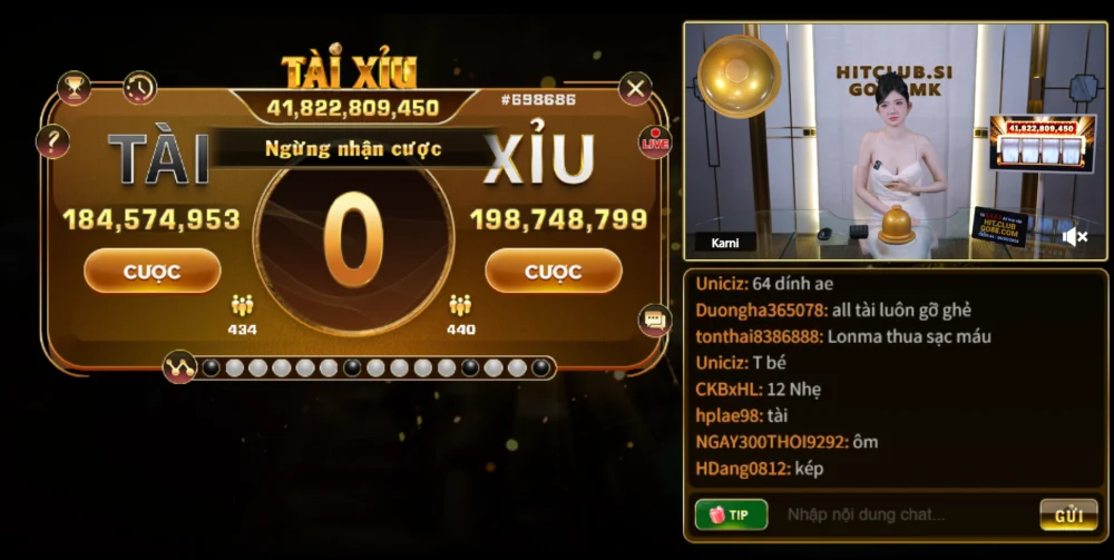 Khám Phá Không Gian Tài Xỉu Live Tại VaoBet Đẳng Cấp