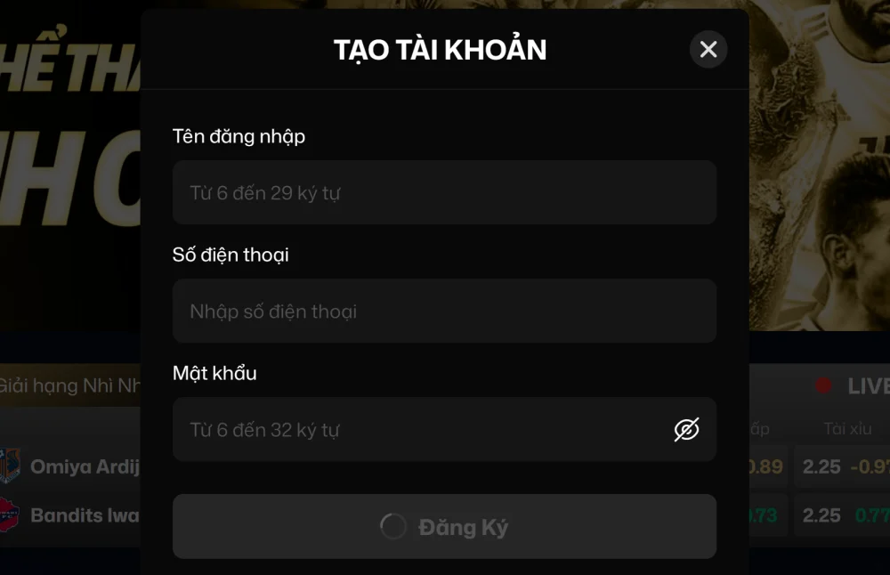 Khám Phá Quy Trình Đăng Ký VaoBet Chuẩn Quốc Tế