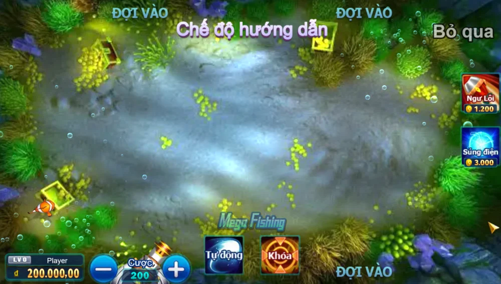 Khám Phá Thế Giới Đại Dương Khổng Lồ Tại Bắn Cá Mega Fishing Tại VaoBet
