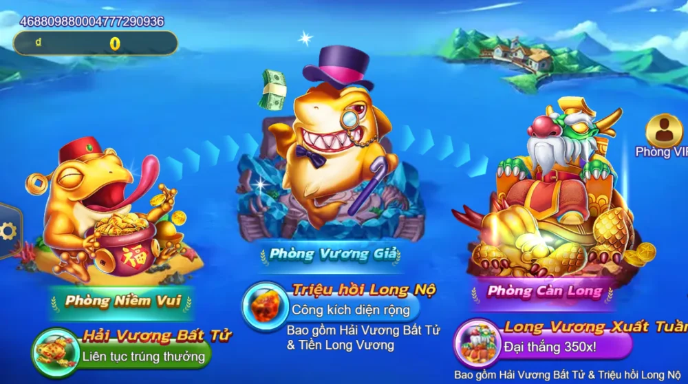 Trải Nghiệm Đẳng Cấp Thượng Lưu Tại Bắn Cá Royal Fishing Tại VaoBet
